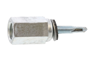 鉄 アシバツナギ サンドイッチパネル用(ボンデッドワッシャー付/AWS)(W1/2)(イイファス)